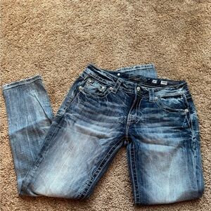 Miss Me Signature Blue Denim Jeans Size 30